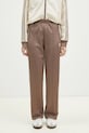 adidas Originals pantaloni della tuta Beckenbauer Classic applique marrone JC5792
