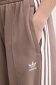 Nohavice adidas Originals 3-Stripes hnedá JC5762