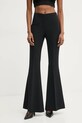 Twinset pantaloni panza negru 251TP2105