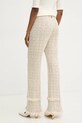 Odzież Twinset spodnie 251TP3562 beżowy