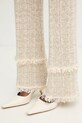 Twinset spodnie 251TP3562 beżowy