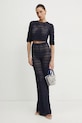 Twinset spodnie 251TP3193 granatowy SS25