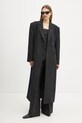 Брюки с примесью шерсти Herskind Kelly 5405134 чёрный SS25