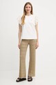 Twinset spodnie 251TT3196 zielony SS25