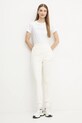 Bavlněné tepláky Armani Exchange XW000162.AF11851 béžová SS25