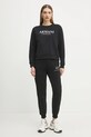Bavlněné tepláky Armani Exchange XW000162.AF11851 černá SS25