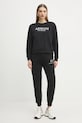 Bavlněné tepláky Armani Exchange XW000162.AF11851 černá SS25