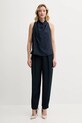 Armani Exchange pantaloni XW000449.AF12750 blu navy SS25