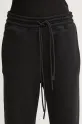 adidas by Stella McCartney pantaloni de trening din bumbac negru JJ0102