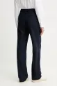 Ruházat A.P.C. gyapjú nadrág pantalon jane WOARO.F08467 sötétkék