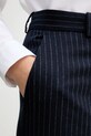 A.P.C. spodnie wełniane pantalon jane granatowy WOARO.F08467