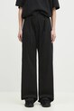 Штани MM6 Maison Margiela тканина чорний S52KA0530