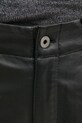 Kožené kalhoty Pepe Jeans FREDJA černá PL211797