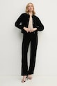 Pepe Jeans spodnie welurowe FRANCES PL211798 czarny SS25