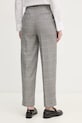 Odzież Pepe Jeans spodnie wełniane FLORINE PL211799 szary