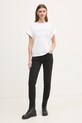 Pepe Jeans jeansi MID RISE SKINNY THELMA PL211800 negru SS25