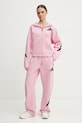 adidas spodnie dresowe Z.N.E. JC5410 różowy SS25