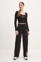 Guess pantaloni de trening SUZANNE V5RB00.KCO72 negru SS25