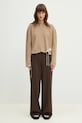 MM6 Maison Margiela pantaloni in misto lana S52KA0516