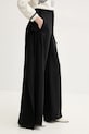MM6 Maison Margiela pantaloni in lana nero S52KA0518