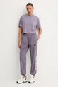 PLEIN SPORT spodnie dresowe SAEC.WJT2046.STE003N fioletowy SS25