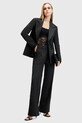 AllSaints pantaloni LACEY drept negru W017QB