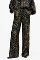 Панталон с коприна AllSaints CHARLI W023TB многоцветен SS25