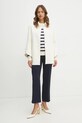 Luisa Spagnoli pantaloni 542013 bleumarin SS25