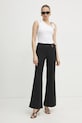 Hlače Versace Jeans Couture 78HAA104.N0356 črna SS25
