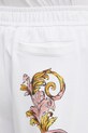 Хлопковые спортивные штаны Versace Jeans Couture белый 78HAA3P0.FS194