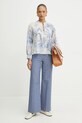 Marella pantaloni DOBLONE 2513131101 blu SS25