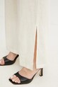 Marella pantaloni din in Emme by Marella bej 2515131072