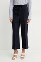 Marella pantaloni Emme by Marella drept bleumarin 2515131131