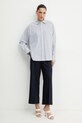 Marella pantaloni Emme by Marella 2515131131 bleumarin SS25