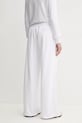 Îmbrăcăminte Versace Jeans Couture pantaloni de trening din bumbac 78HAAC07.CF00C alb