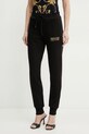 Bavlněné tepláky Versace Jeans Couture bavlna černá 78HAAT06.CF01T