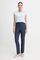 Nohavice Sisley 490TLF06J tmavomodrá SS25