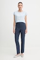 Sisley pantaloni 490TLF06J bleumarin SS25