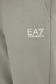 EA7 Emporio Armani pantaloni de trening verde AF10443.7W000075