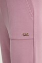 EA7 Emporio Armani spodnie dresowe różowy AF12643.7W000193