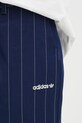 Hlače adidas Originals PINSTRIPE PANTS JJ3482 mornarsko plava