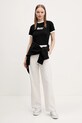 adidas Originals spodnie PINSTRIPE PANTS JJ3483 beżowy SS25