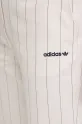 adidas Originals spodnie PINSTRIPE PANTS beżowy JJ3483