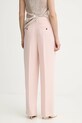 Odzież Theory spodnie O1109201 różowy