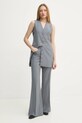 Remain pantaloni din lana 5023923046 gri SS25