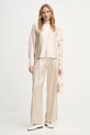 AERON pantaloni WELLEN PA249558 bej SS25