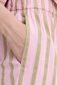 Stine Goya pantaloni de bumbac roz SG.SS25.P079.2344