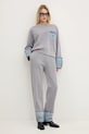 Tepláky Moschino Jeans 0321.3228 šedá SS25