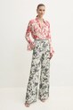 Simona Corsellini pantaloni P25CPPA002 beige SS25