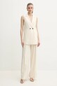 Simona Corsellini pantaloni P25CPPA019 beige SS25